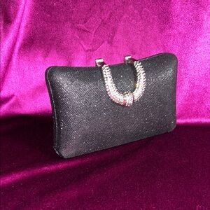 Elegant Black Evening Clutch